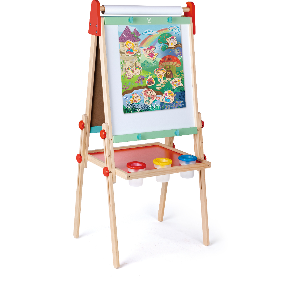 HAPE DIY MAGIC FRIENDS ART & CRAFT SET W/ WOODEN MAGNETS
