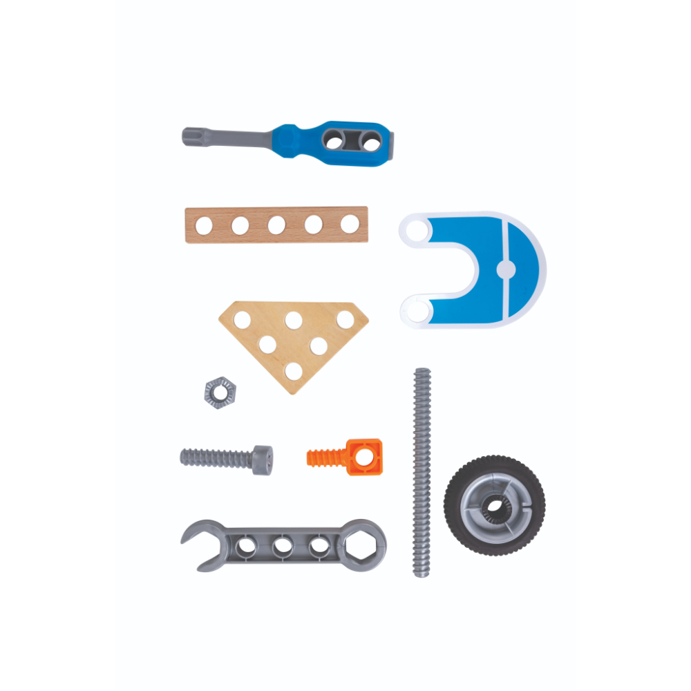 HAPE BUILD 'N' DRIVE MOTORBIKE SET