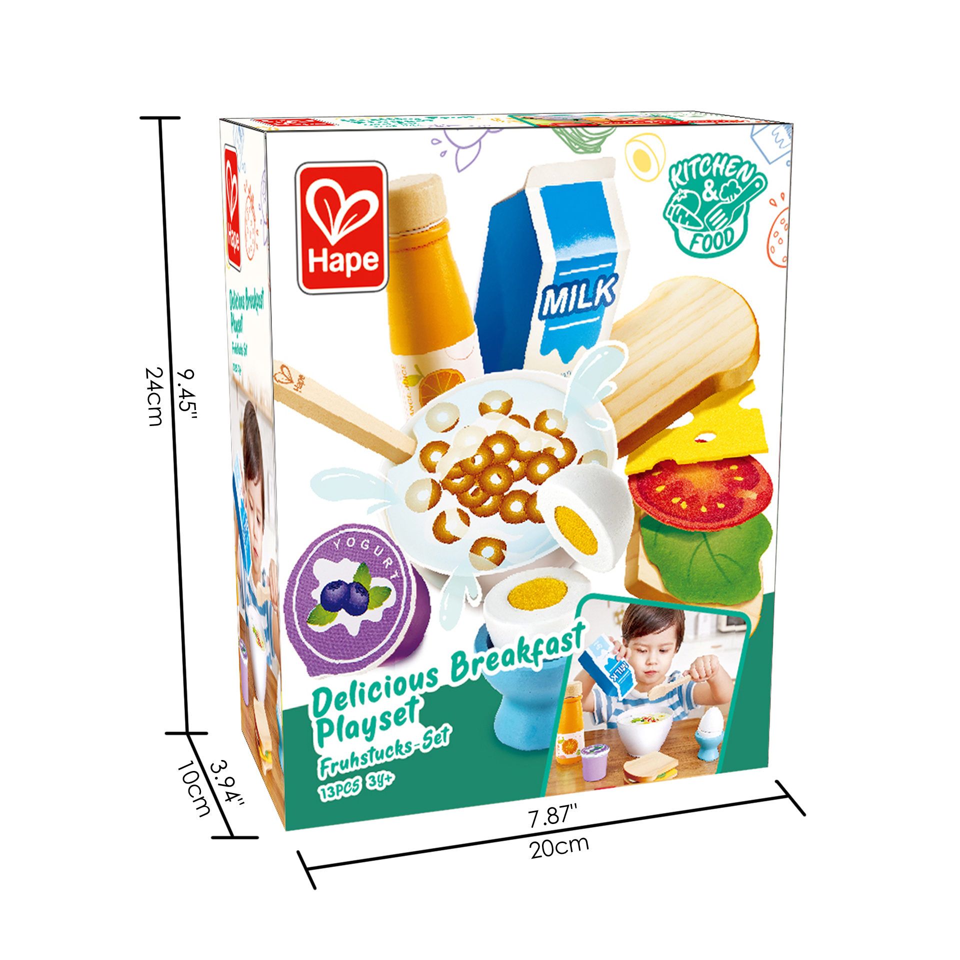 HAPE DELICIOUS BREAKFAST PLAYSET