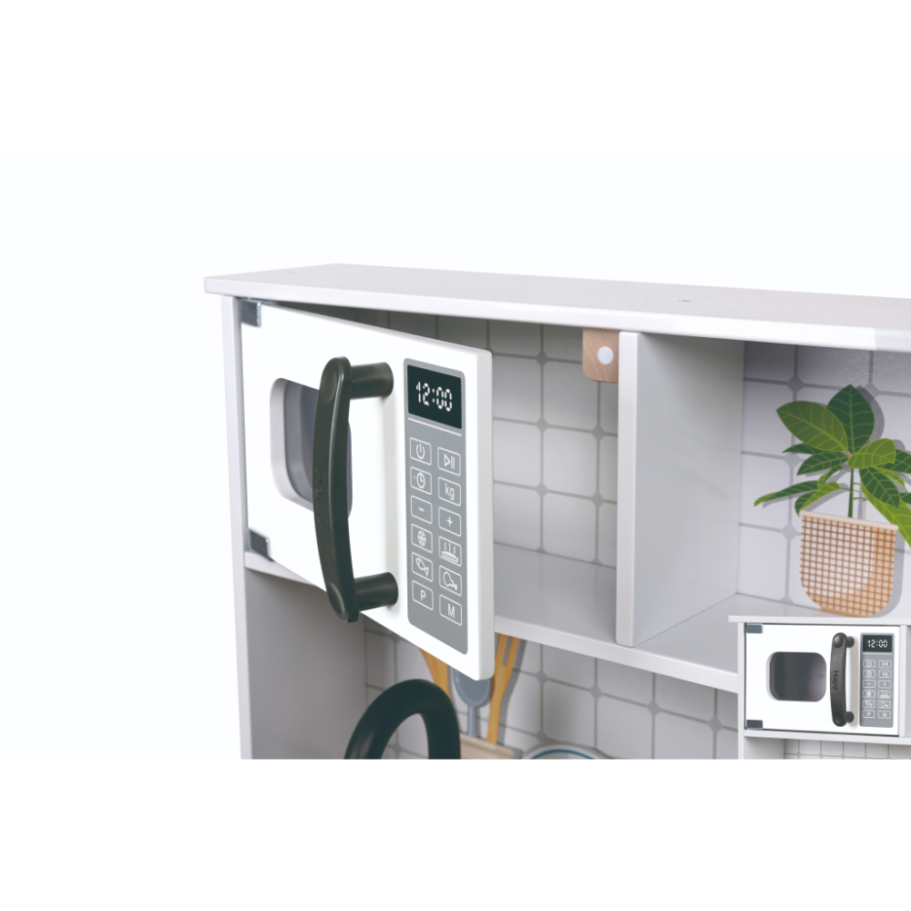HAPE KITCHEN PLAYSET LIGHT AND SOUND WITH ACCESSORIES 5PCS