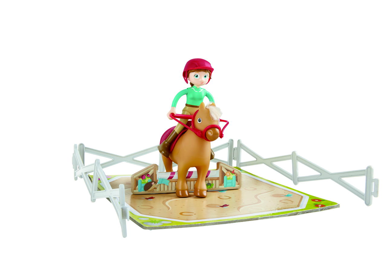 HAPE PONY CLUB RANCH PLAYSET WITH ACCESSORIES