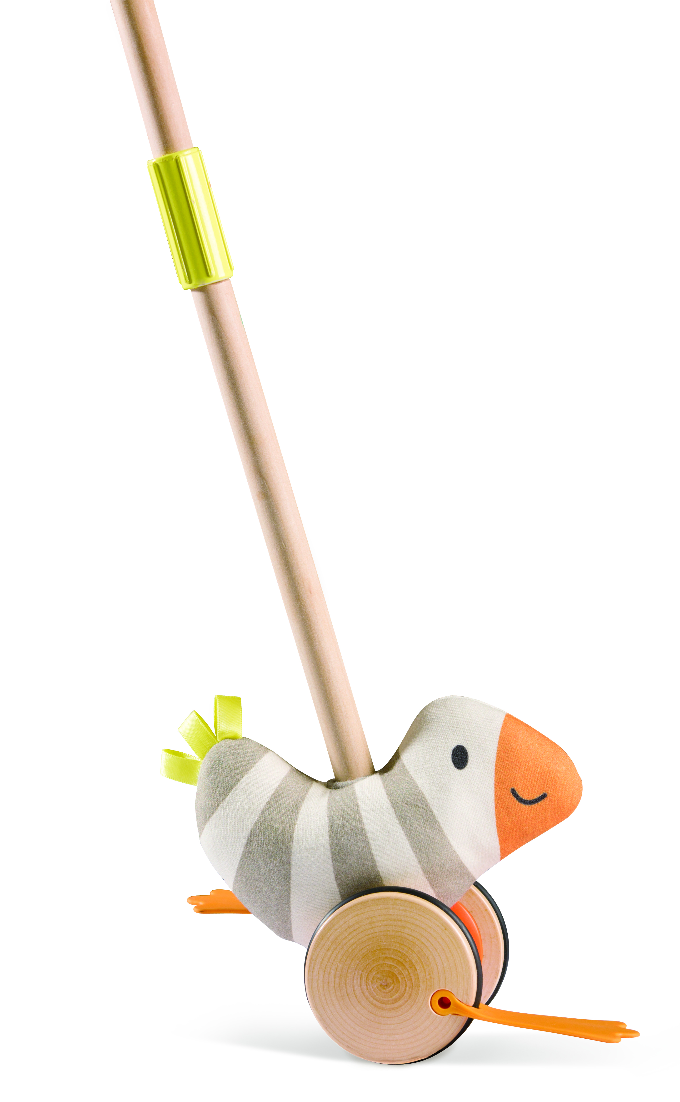 HAPE WOODEN FLAPPY BIRD PUSH & PULL TOY
