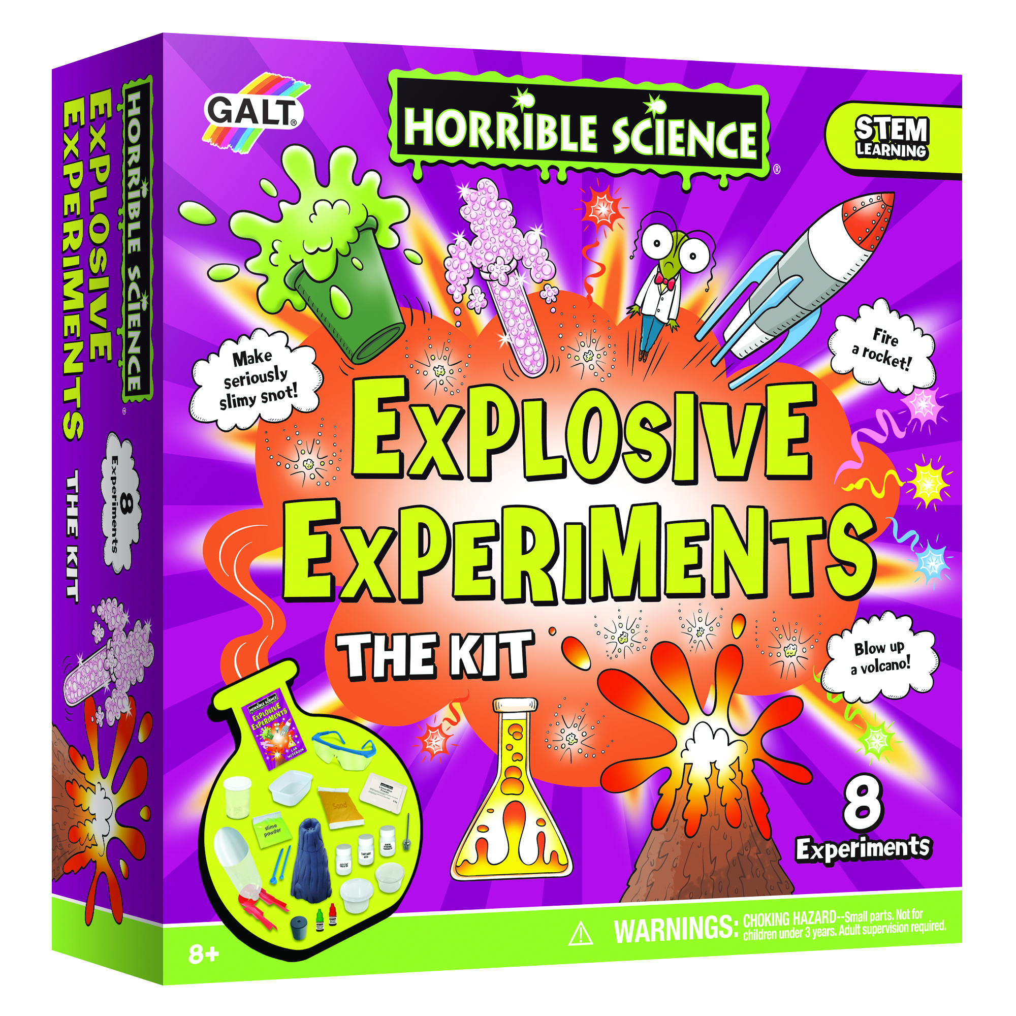 HORRIBLE SCIENCE EXPERIMENT, EXPLOSIVE EXPERIMENTS