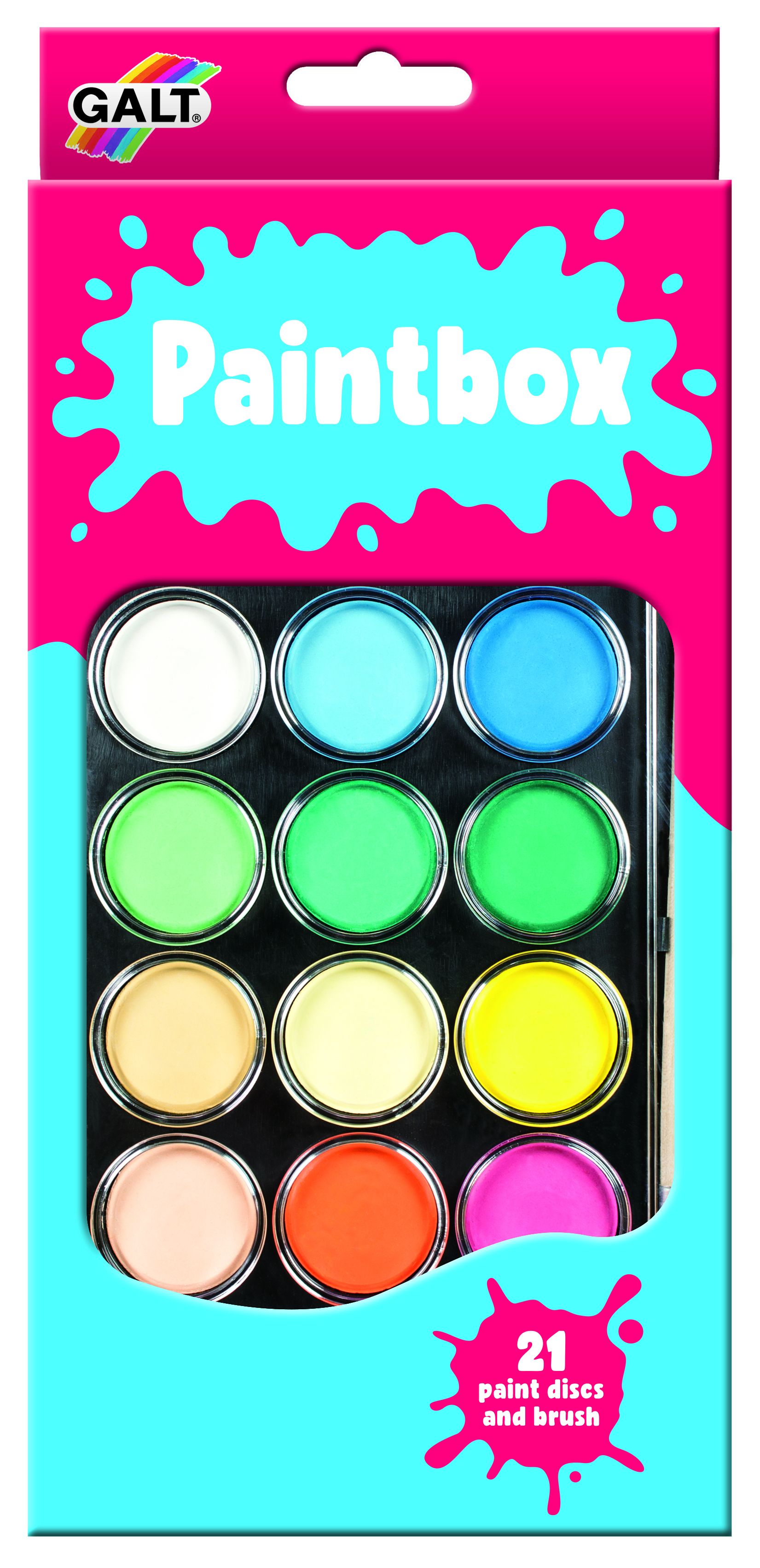 GALT TOYS, PAINTBOX, WATERCOLOR  (ARTS & CRAFTS, DRAWING & PAINTING)