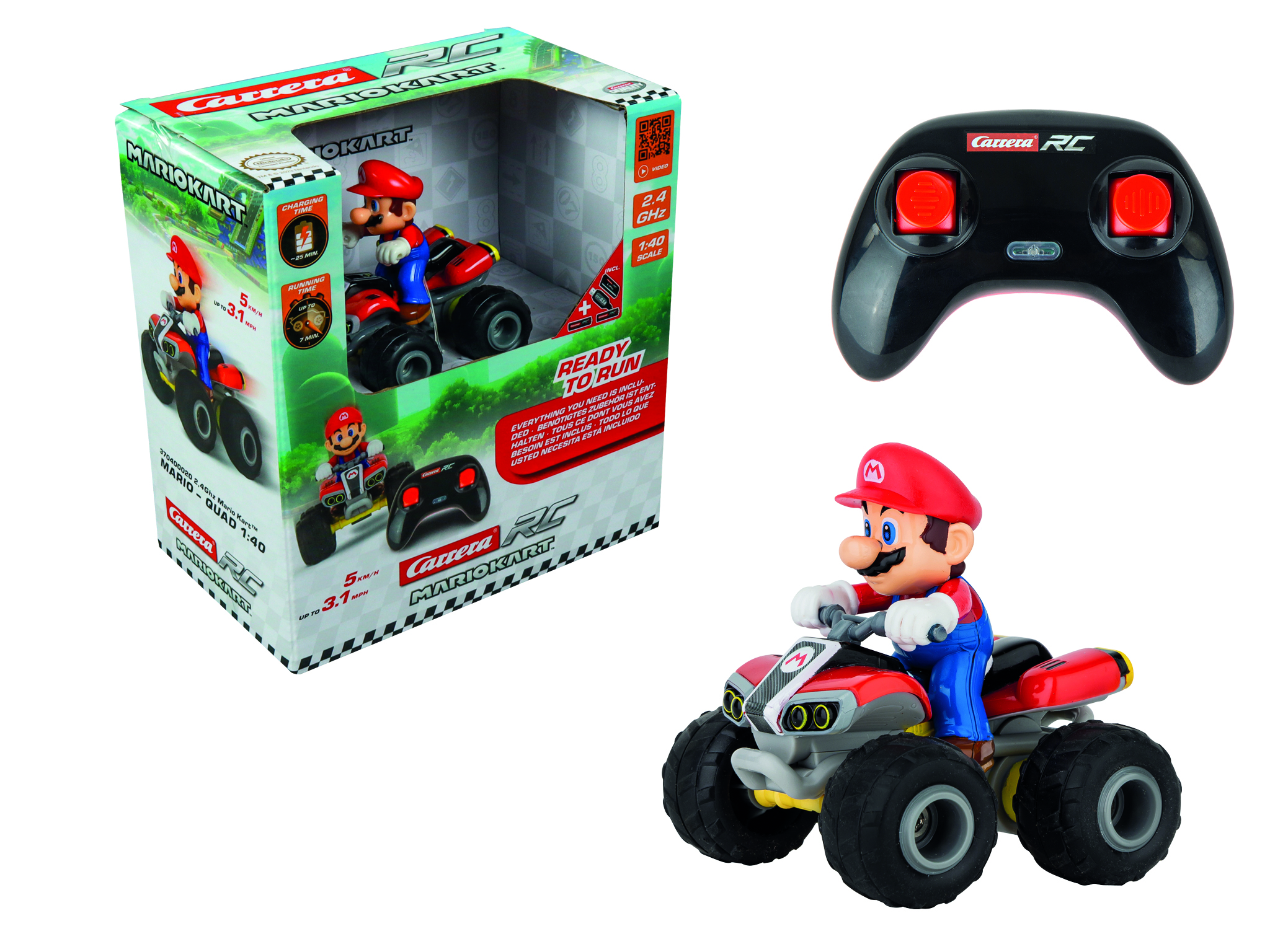 RC MARIO KART MARIO QUAD 1:40