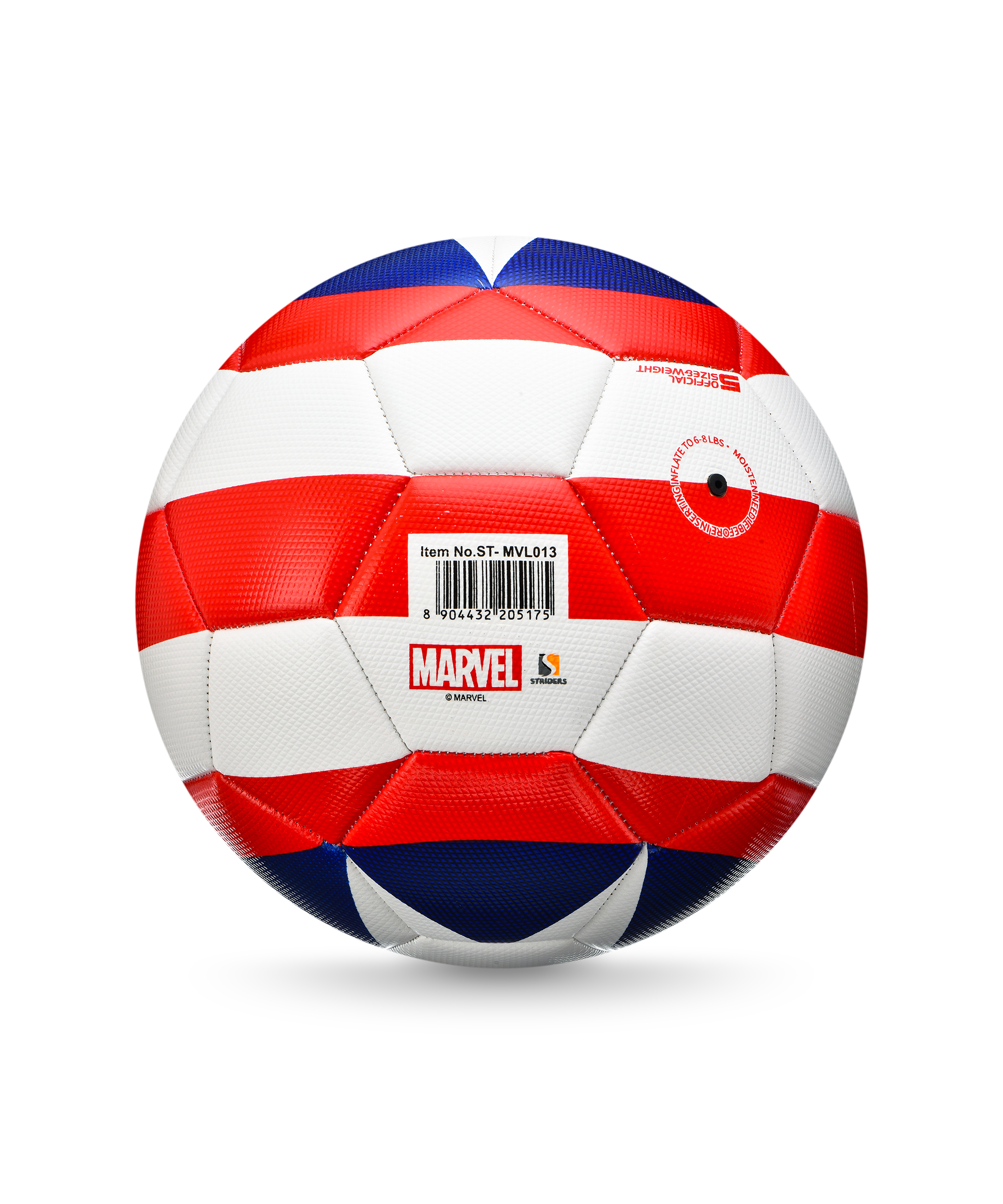 MARVEL CAPTAIN AMERICA STRIPES FOOTBALL MARVEL CAPTAIN AMERICA STRIPES FOOTBALL