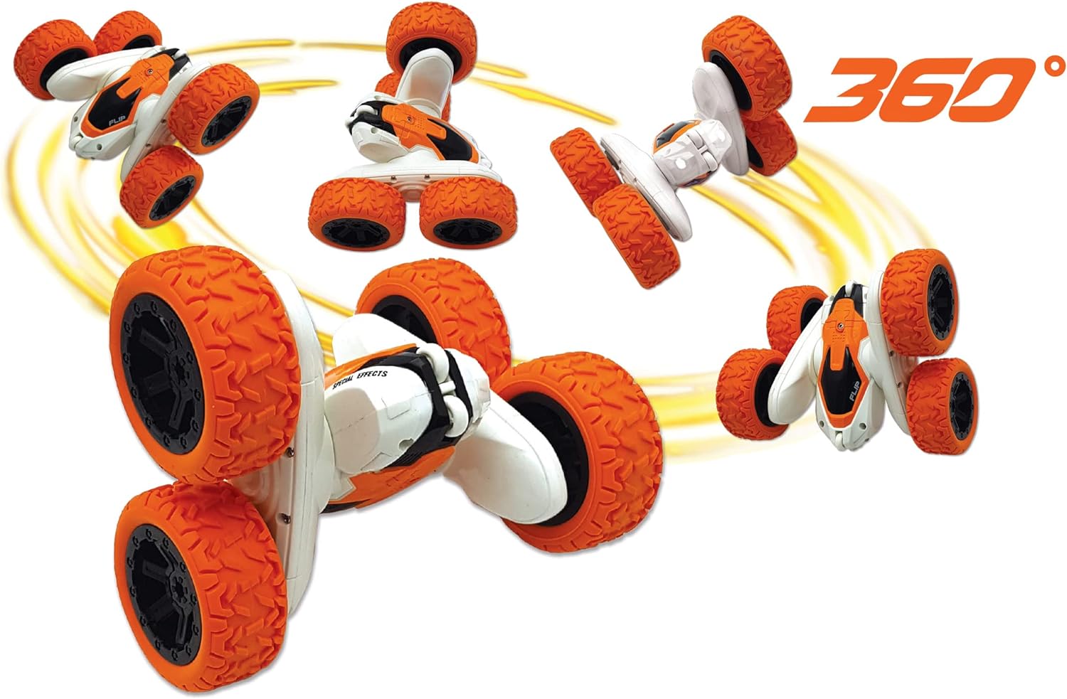 RC CROSSLANDER PROGRAMMABLE STUNT CAR WITH LIGHTS/WRIST CONTROL