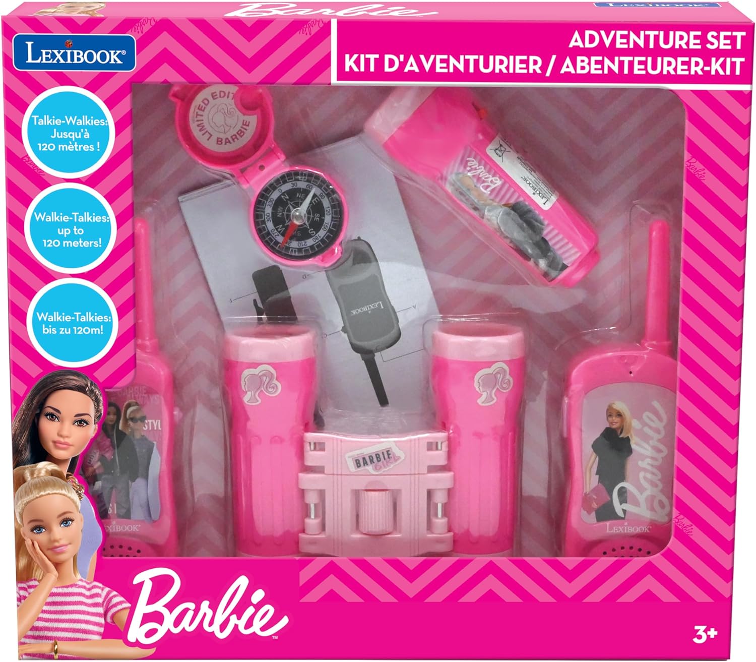 BARBIE WALKIE TALKIE 100M