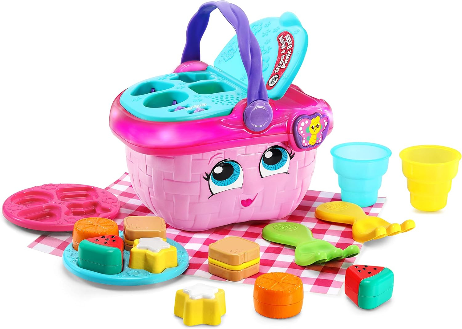 LEAPFROG SHAPES & SHARING PICNIC BASKET