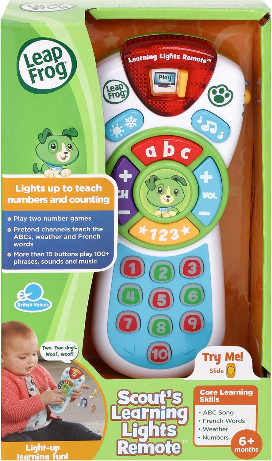 LEAPFROG SCOUT'S LEARNING LIGHTS REMOTE - MULTI COLOR - LF 80-606203