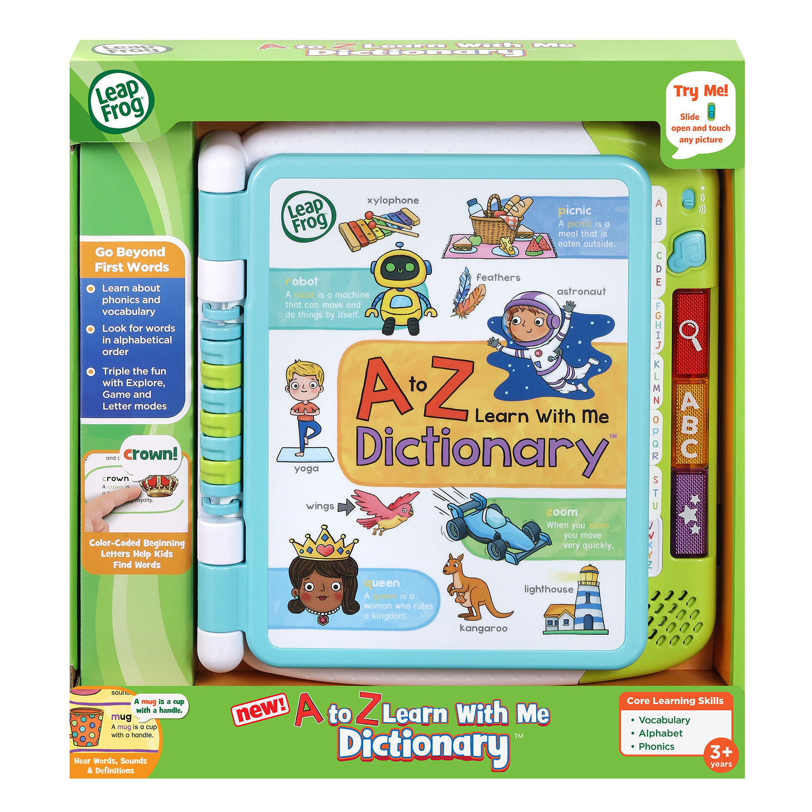 LEAPFROG A TO Z LEARN WITH ME DICTIONARY