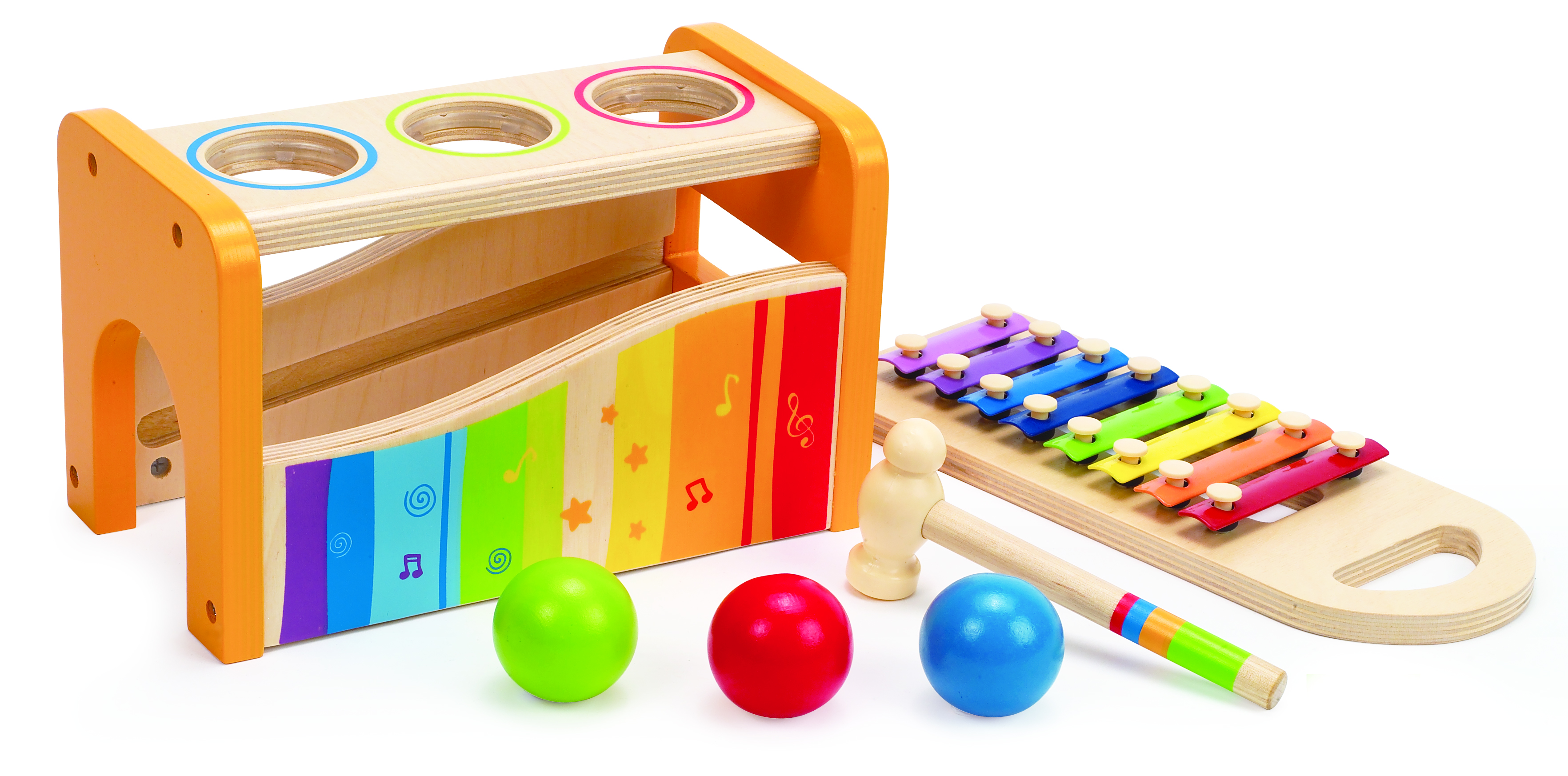 HAPE POUND AND TAP BENCH