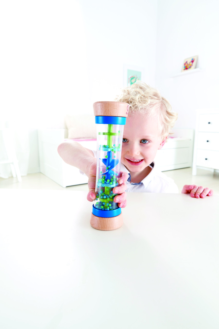 HAPE WOODEN MUSICAL BEADED RAINDROPS