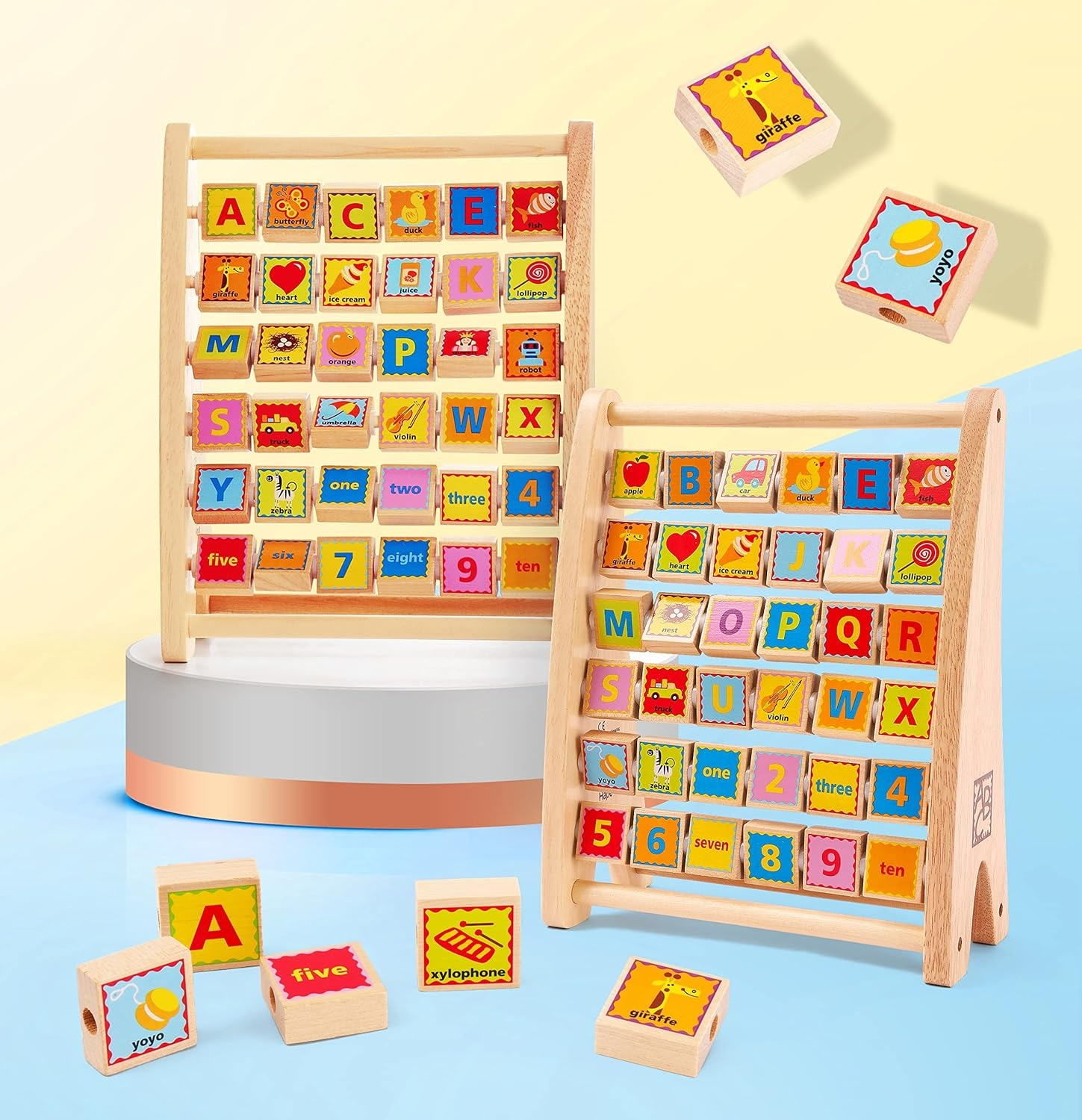 HAPE EDUCATIONAL ALPHABET WOODEN ABACUS