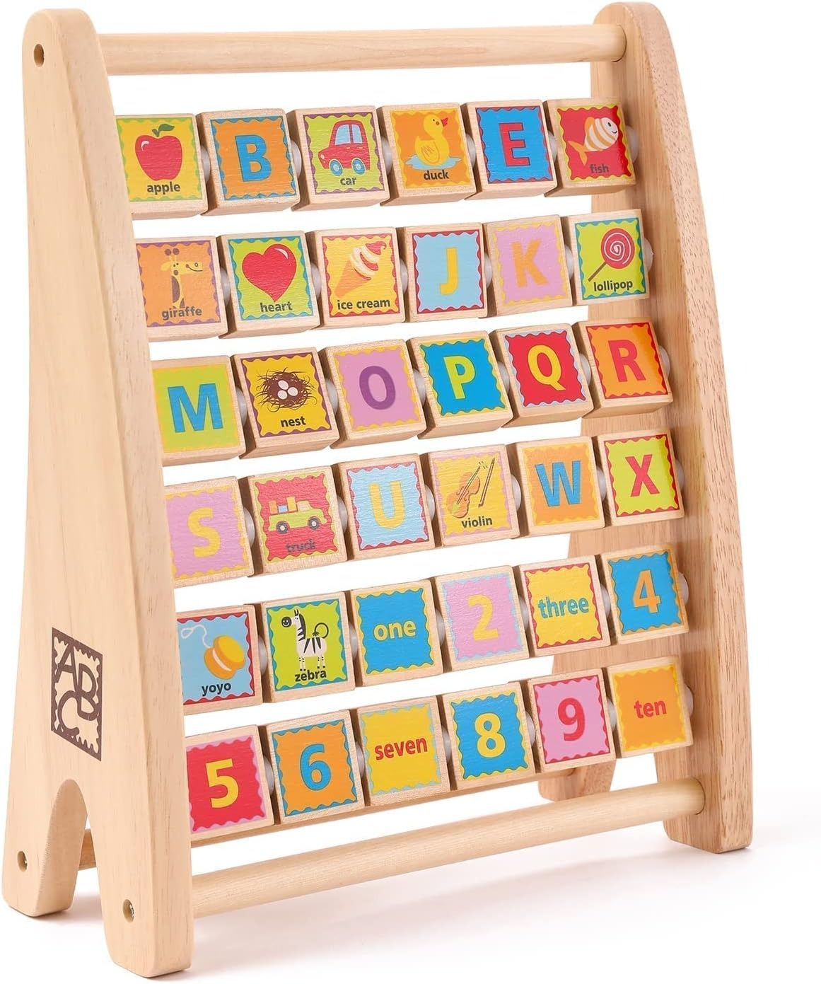 HAPE EDUCATIONAL ALPHABET WOODEN ABACUS