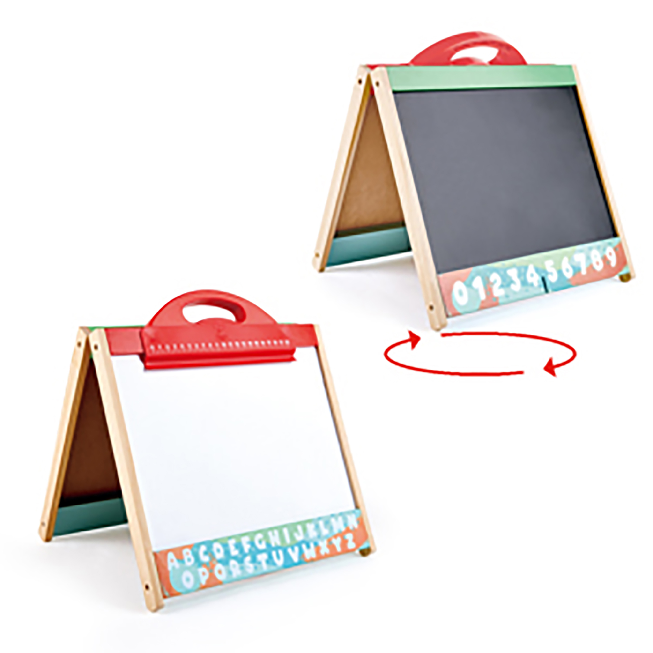 HAPE - FOLDABLE DOUBLE-SIDE TABLETOP STORE & GO EASEL