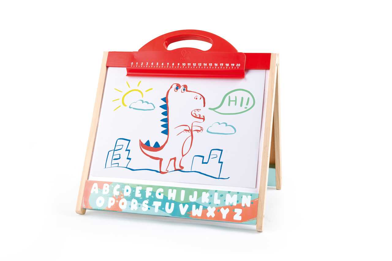 HAPE - FOLDABLE DOUBLE-SIDE TABLETOP STORE & GO EASEL