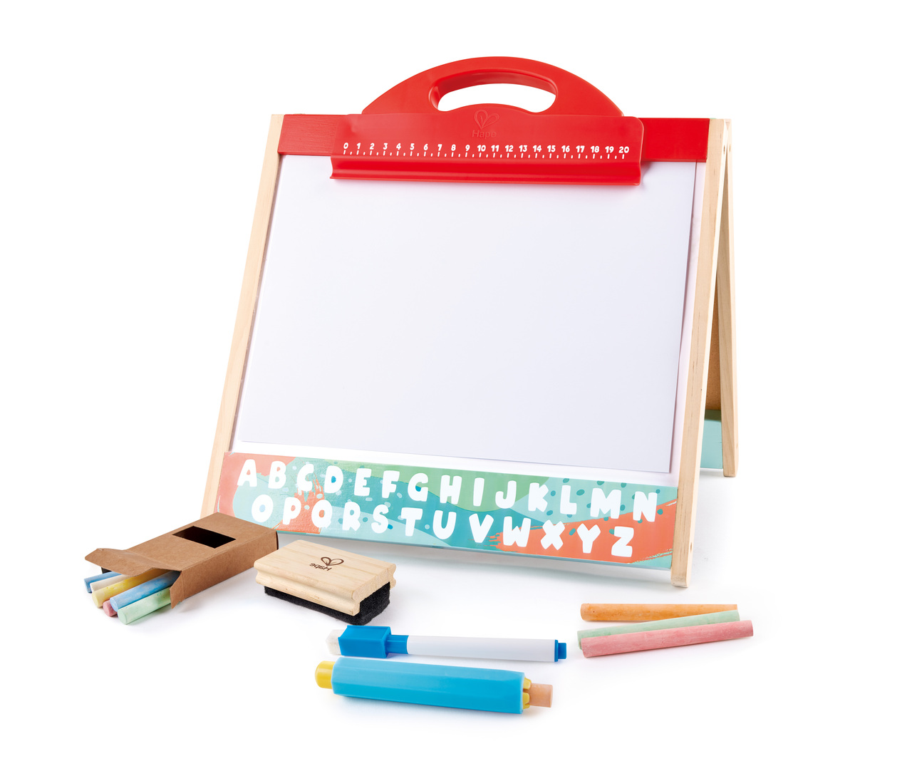 HAPE - FOLDABLE DOUBLE-SIDE TABLETOP STORE & GO EASEL