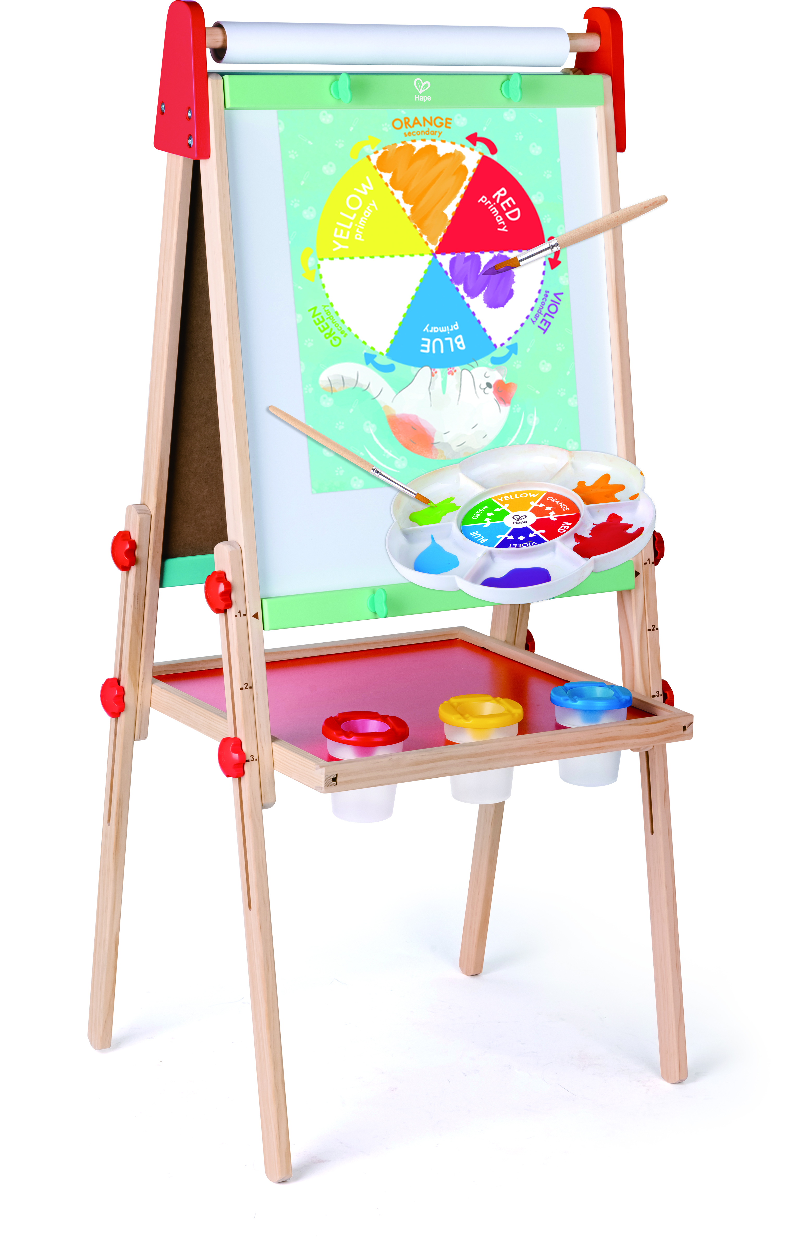HAPE COLOUR MIX PAINTING ACTIVITY ART & CRAFT SET 24 PCS