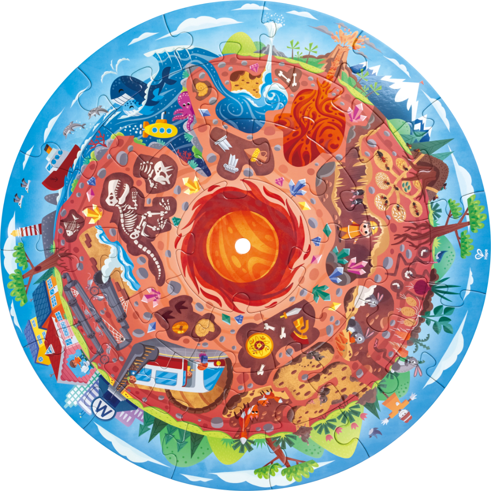 HAPE UNDERGROUND WORLD PUZZLE