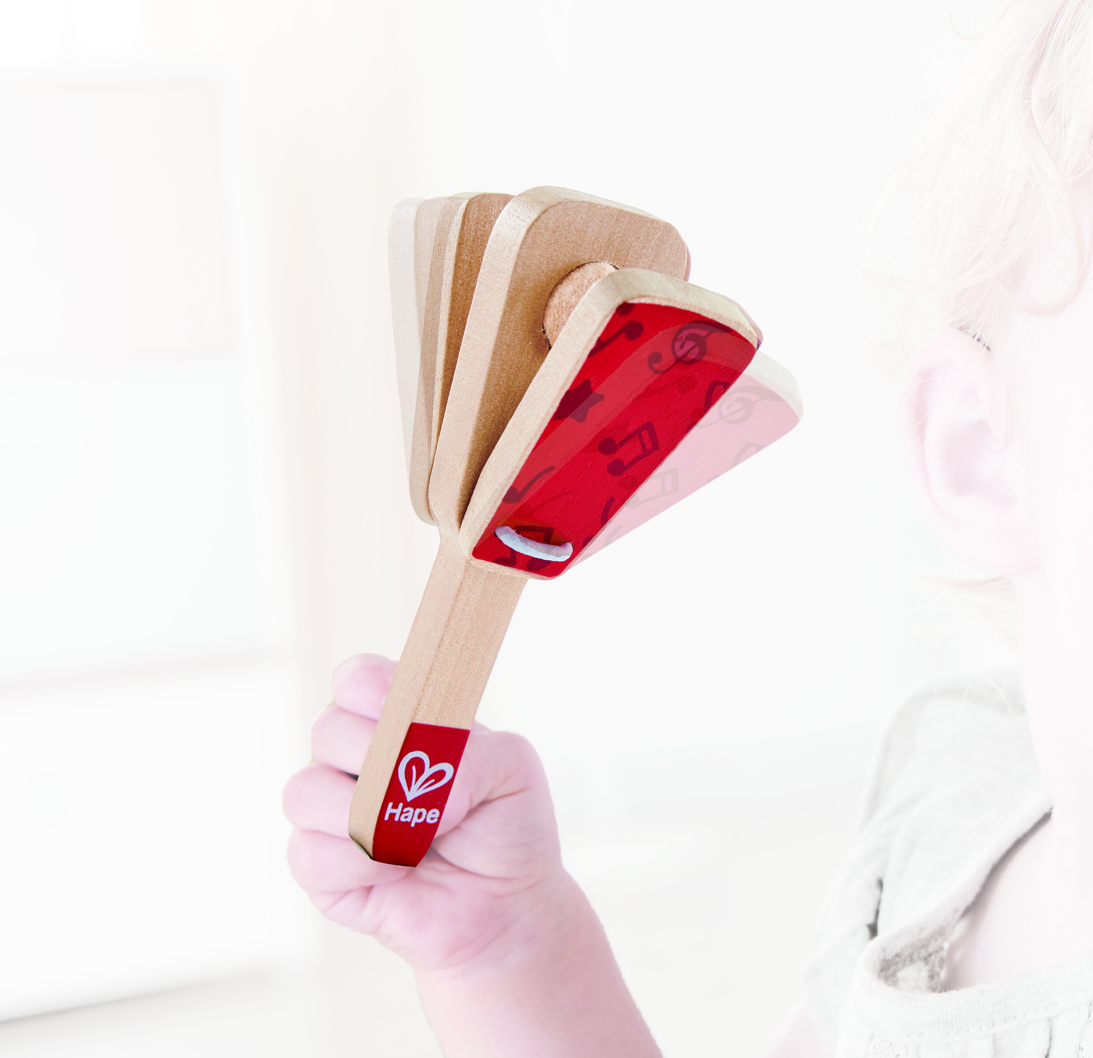 HAPE 5-IN-1 MIGHTY MINI BAND MUSICAL WOODEN INSTRUMENT SET