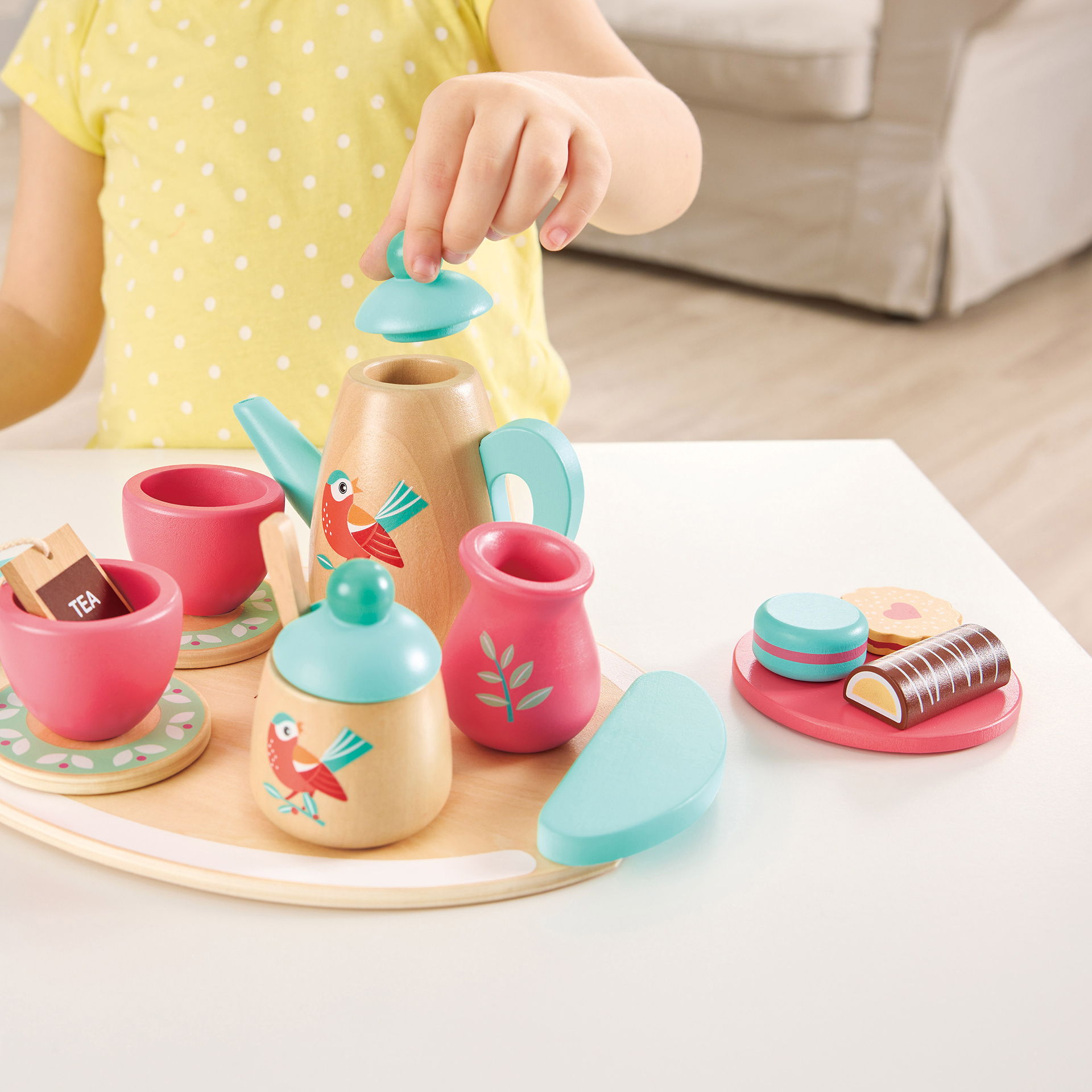 TEA TIME WOODEN PLAY SET