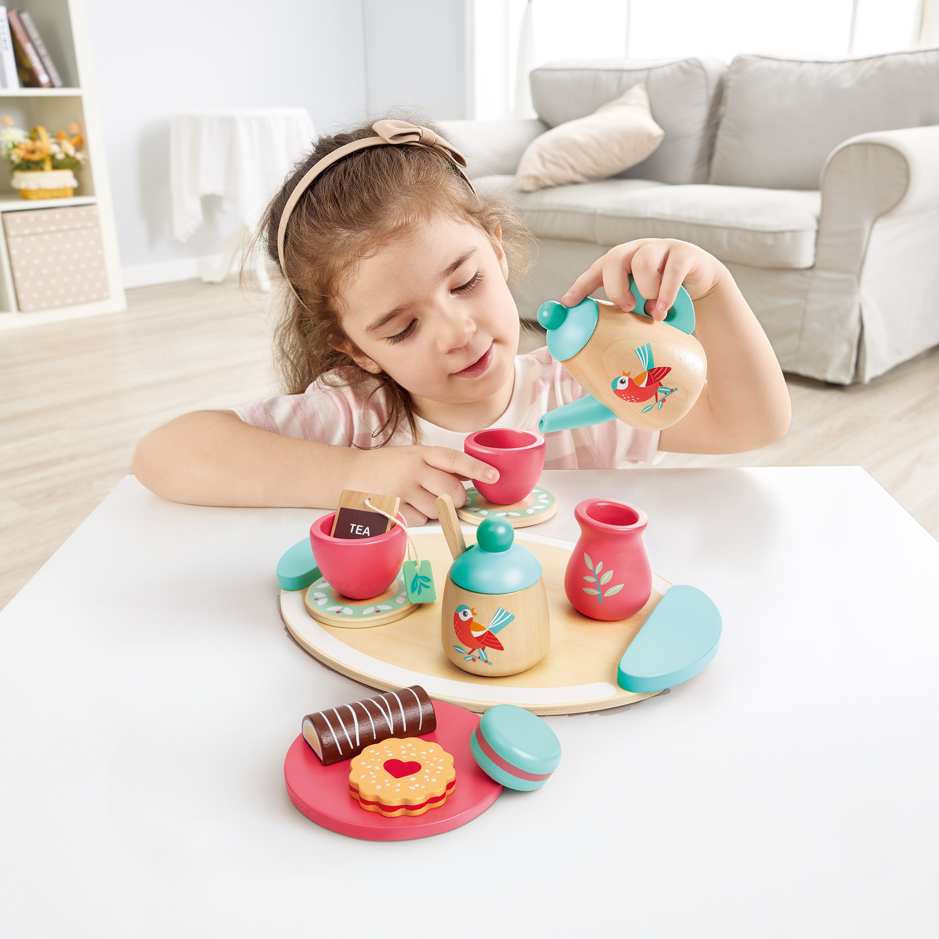 TEA TIME WOODEN PLAY SET