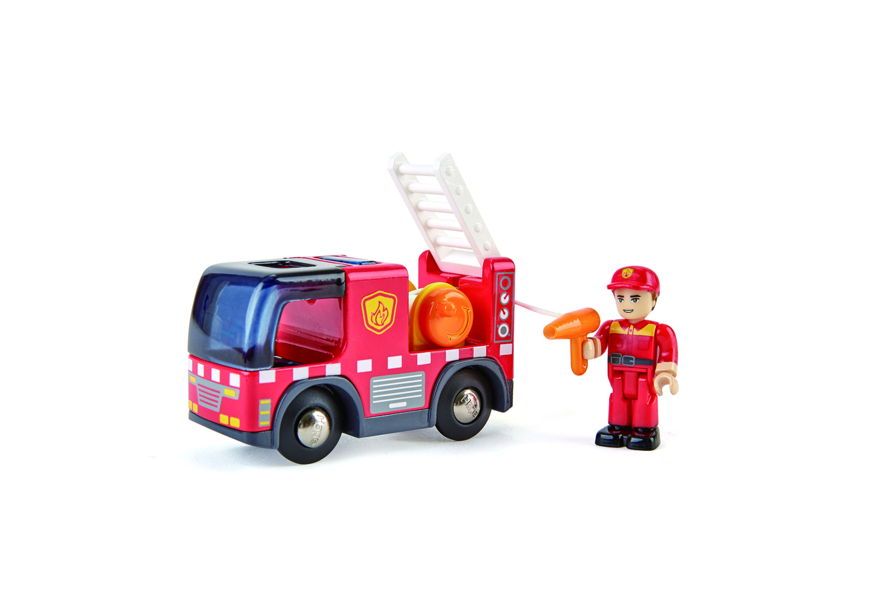 FIRE TRUCK WITH SIREN