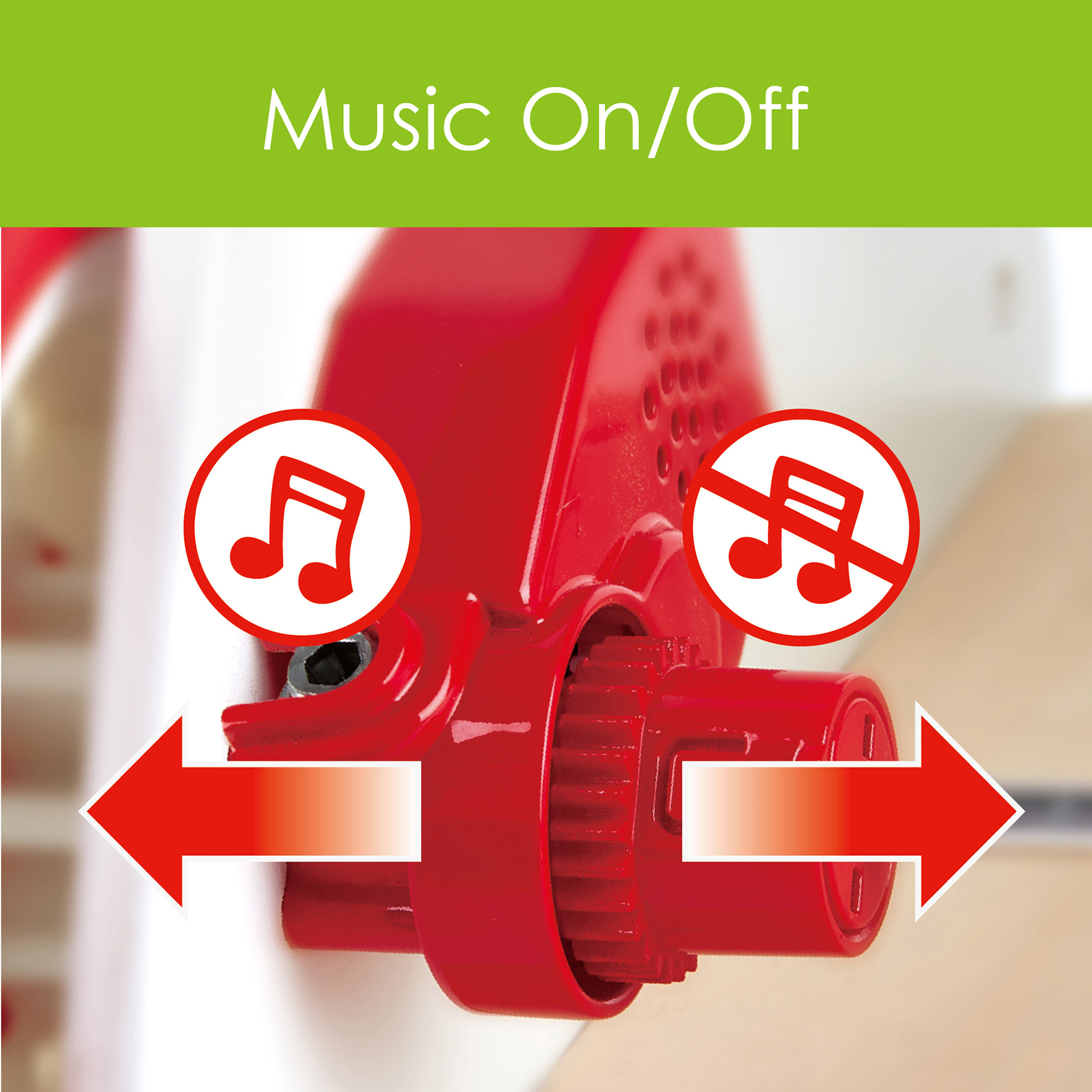 HAPE WOODEN FIRST MUSICAL WALKER