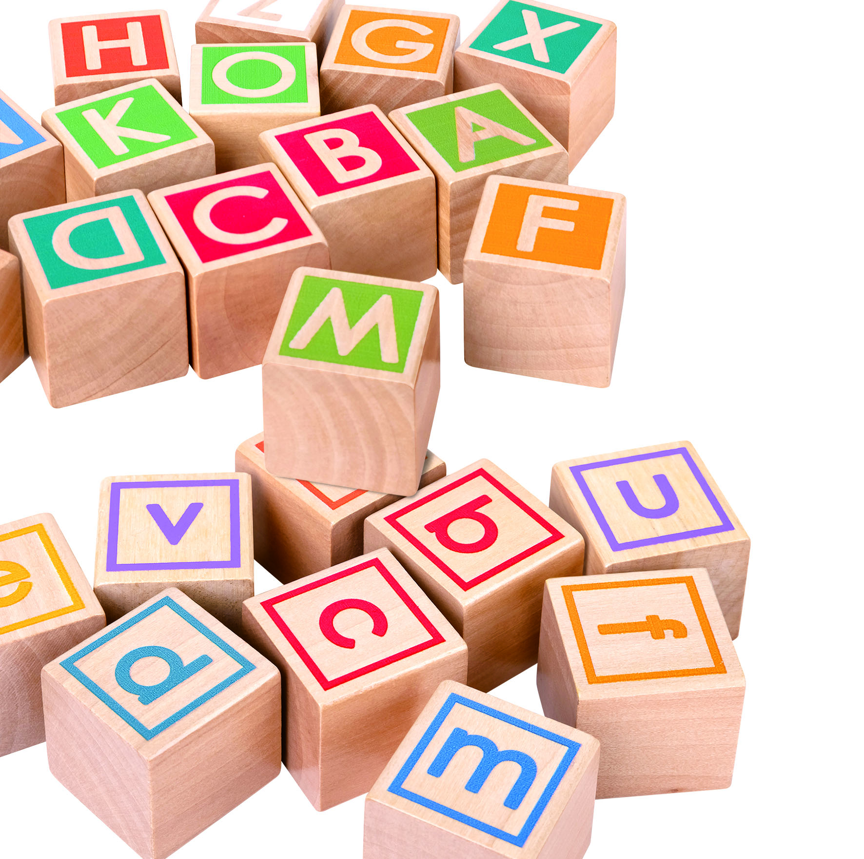 HAPE WOODEN PULL-ALONG CART WITH STACKING BLOCKS