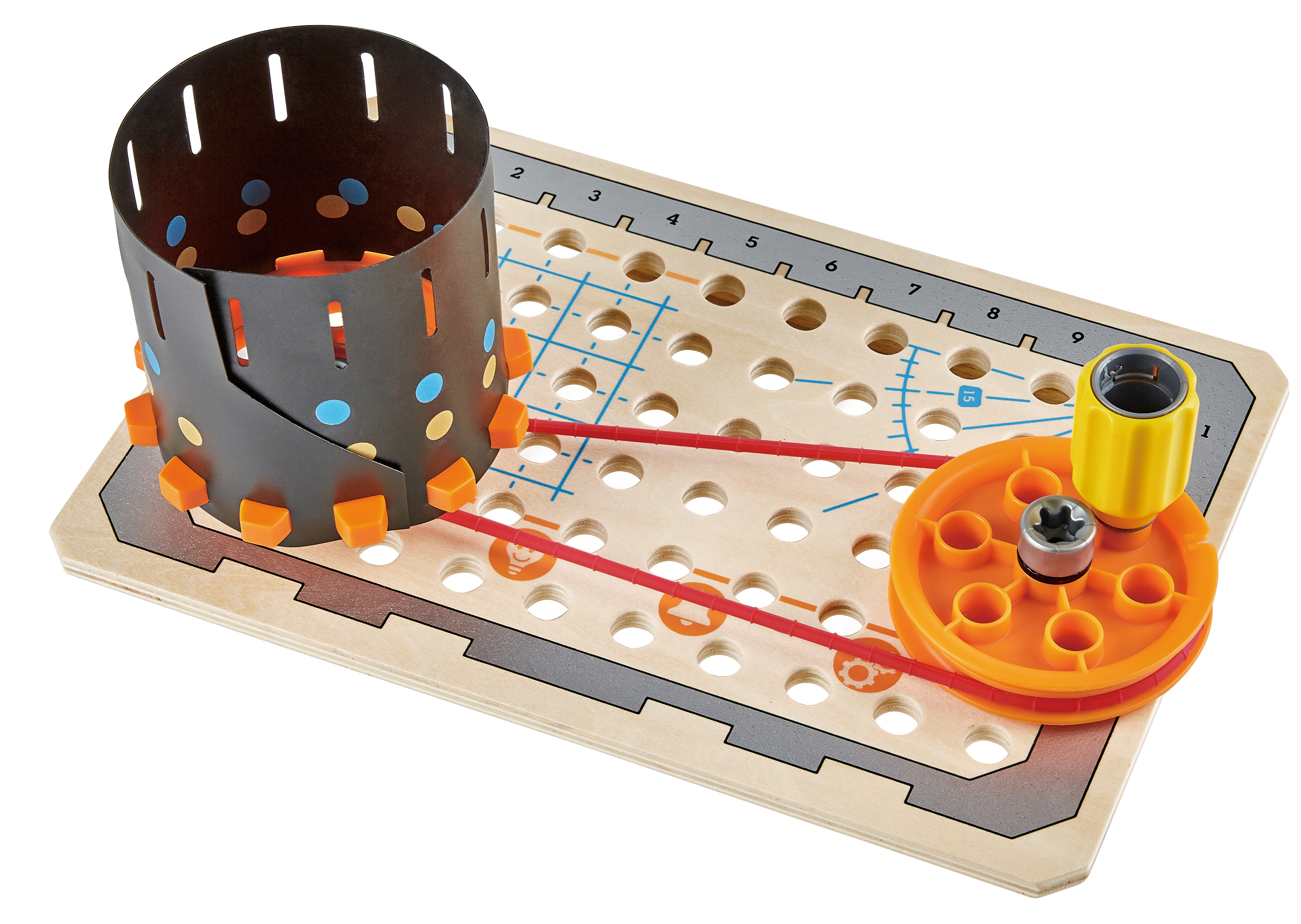 HAPE JUNIOR INVENTOR SCIENCE EXPERIMENT TOOLBOX KIT 32PCS