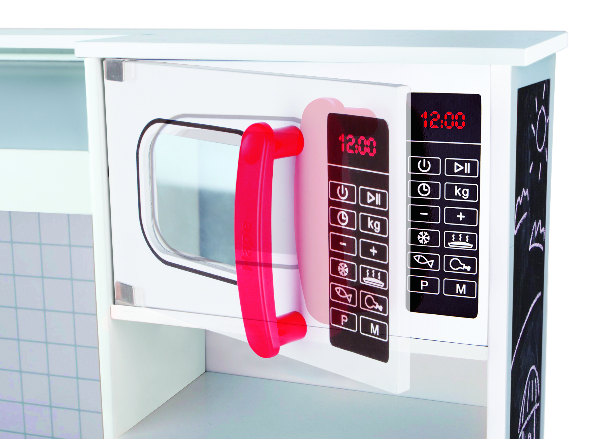 HAPE ALL-IN-1 KITCHEN & FOOD PLAYSET W/ ACCESSORIES 15 PCS