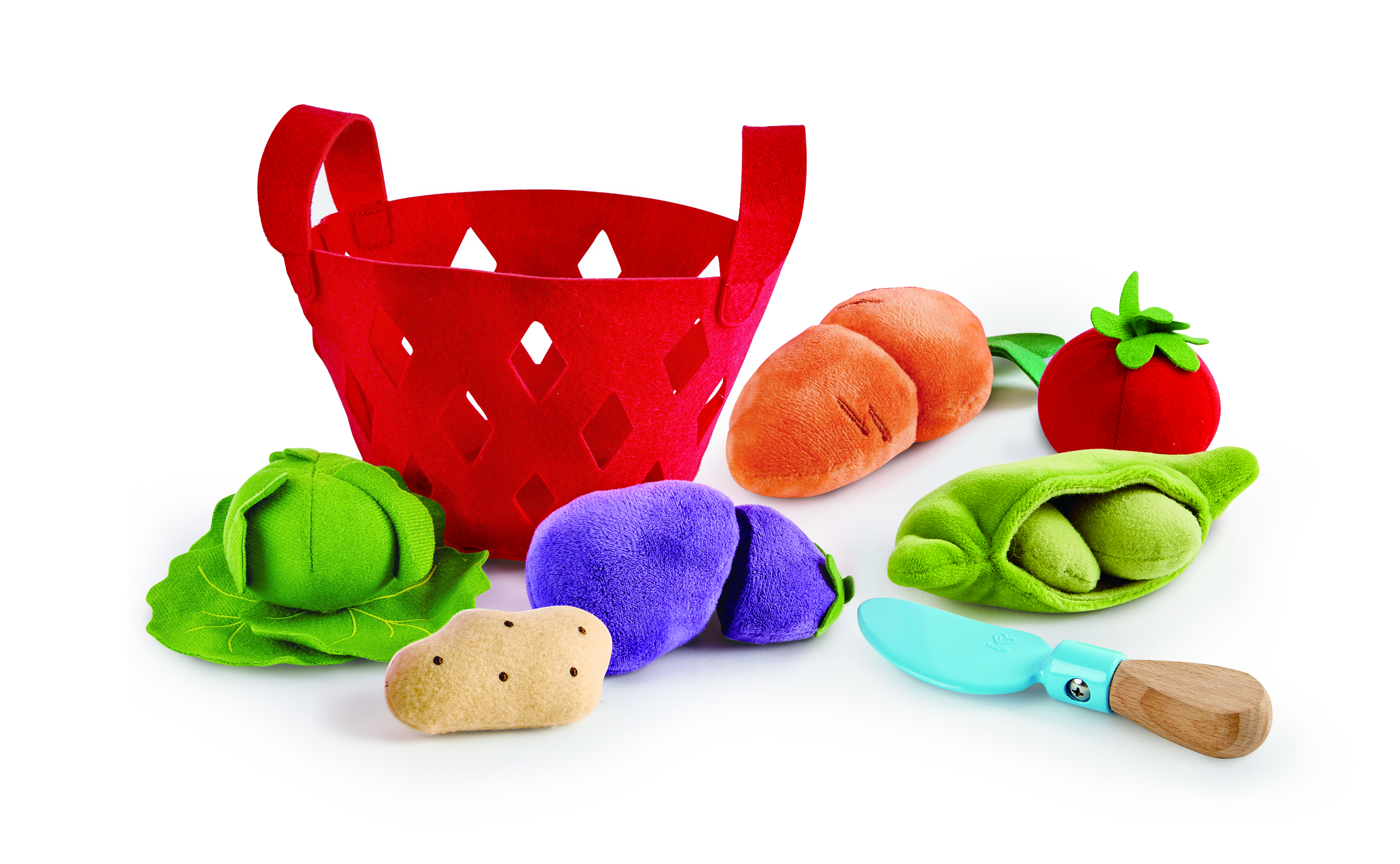 HAPE TODDLER VEGETABLE BASKET KITCHEN & FOOD PLAYSET