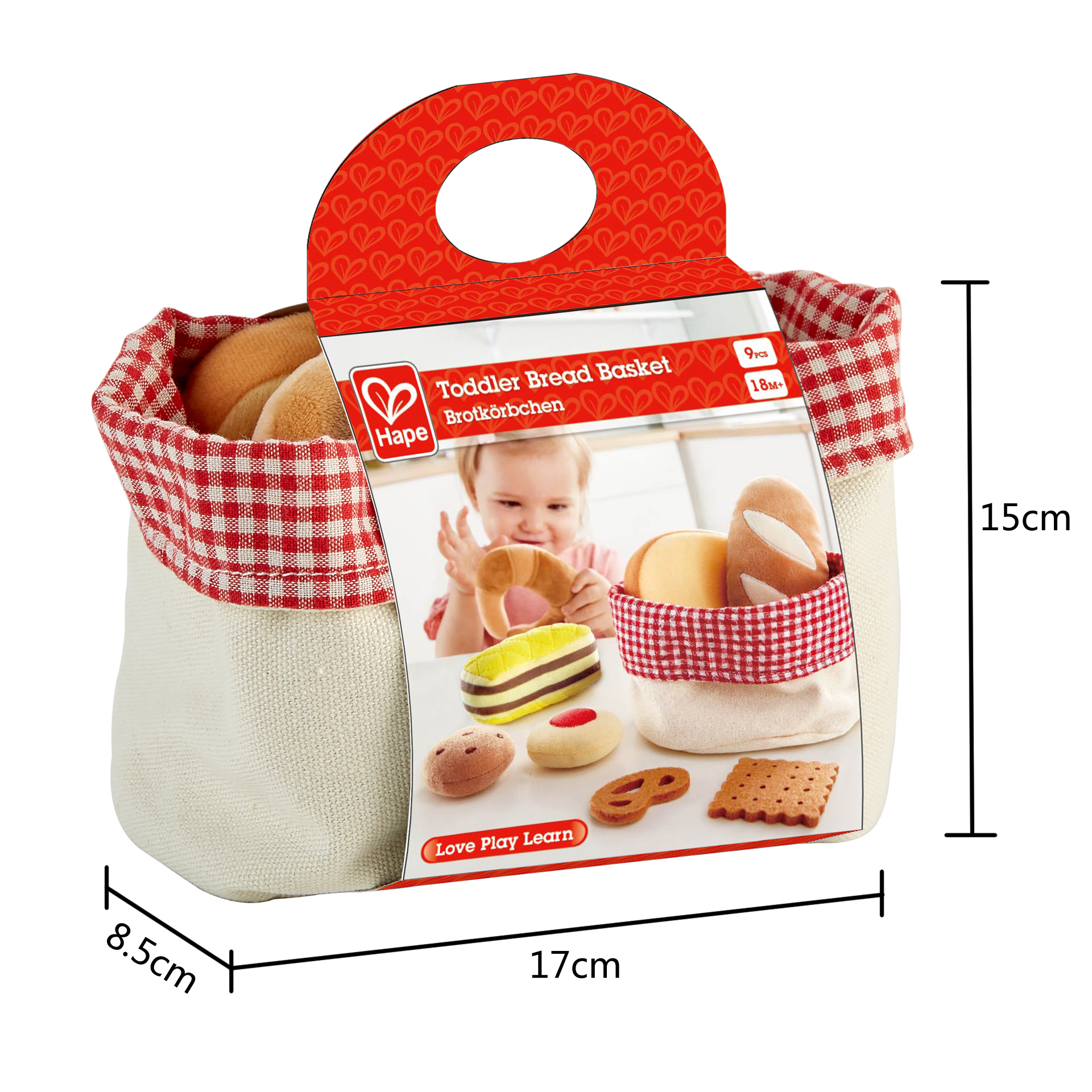 HAPE TODDLER BREAD BASKET
