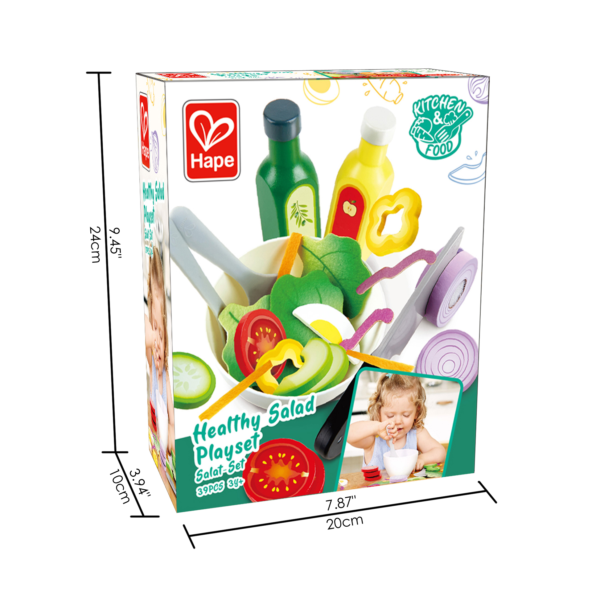 HAPE HEALTHY SALAD PLAYSET