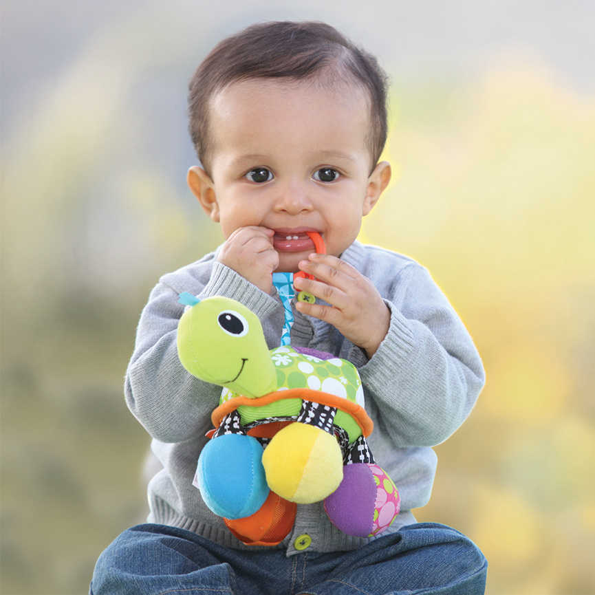 INFANTINO  TURTLE MIRROR PAL - GREEN