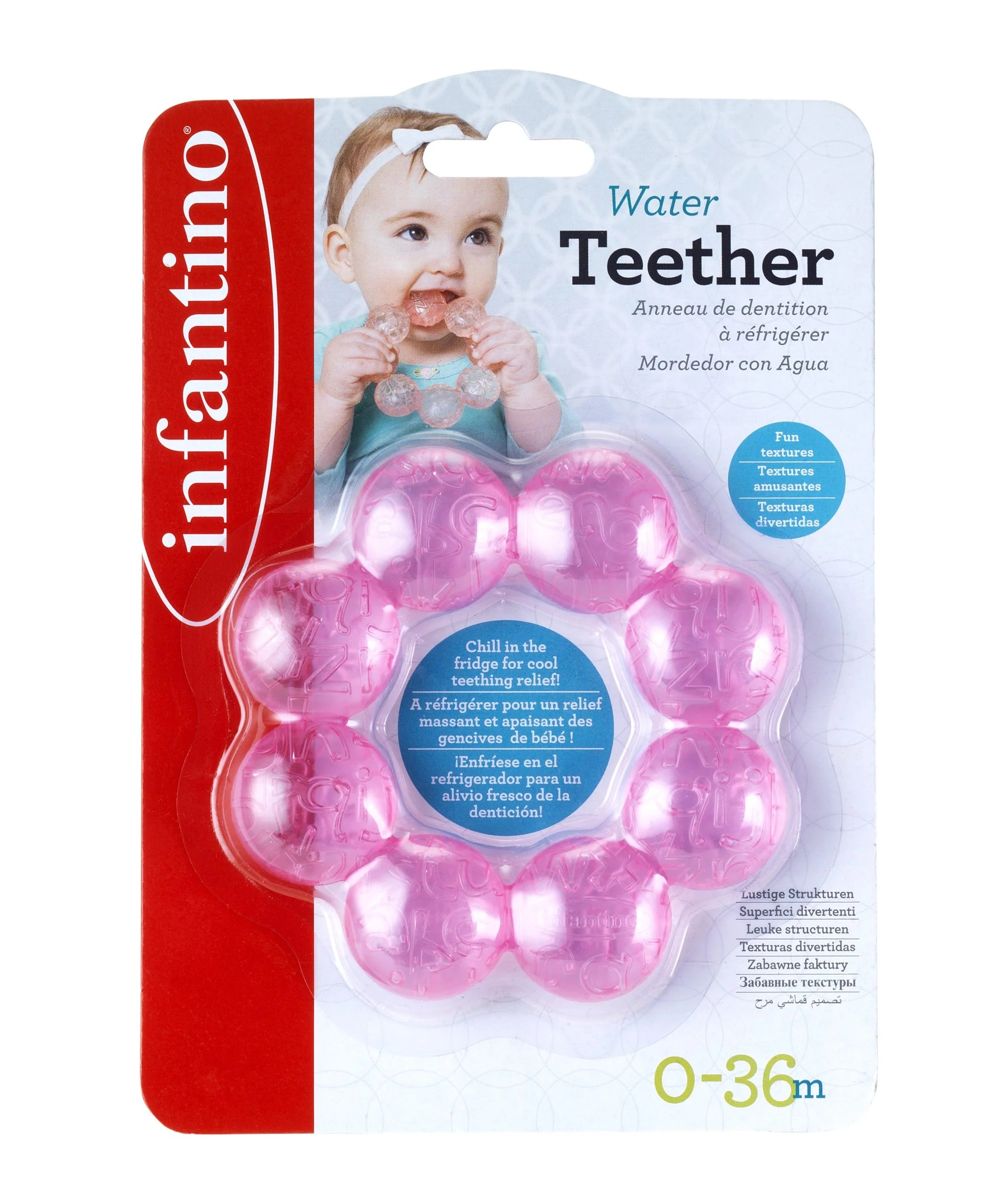 WATER TEETHER - GRAPE FRUIT INFANTINO