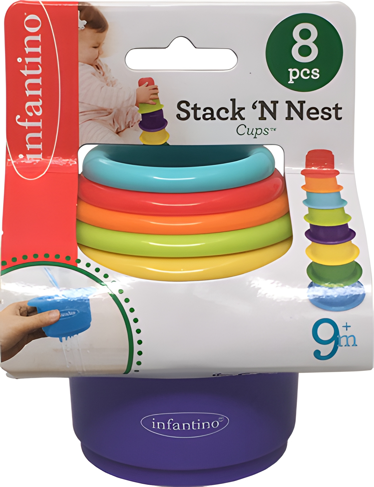 INFANTINO STACK'N NEST CUPS