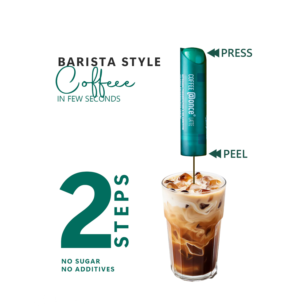 Macnoa@once Coffee Tube - 2 Servings Macnoa@once Coffee Tube - 2 Servings