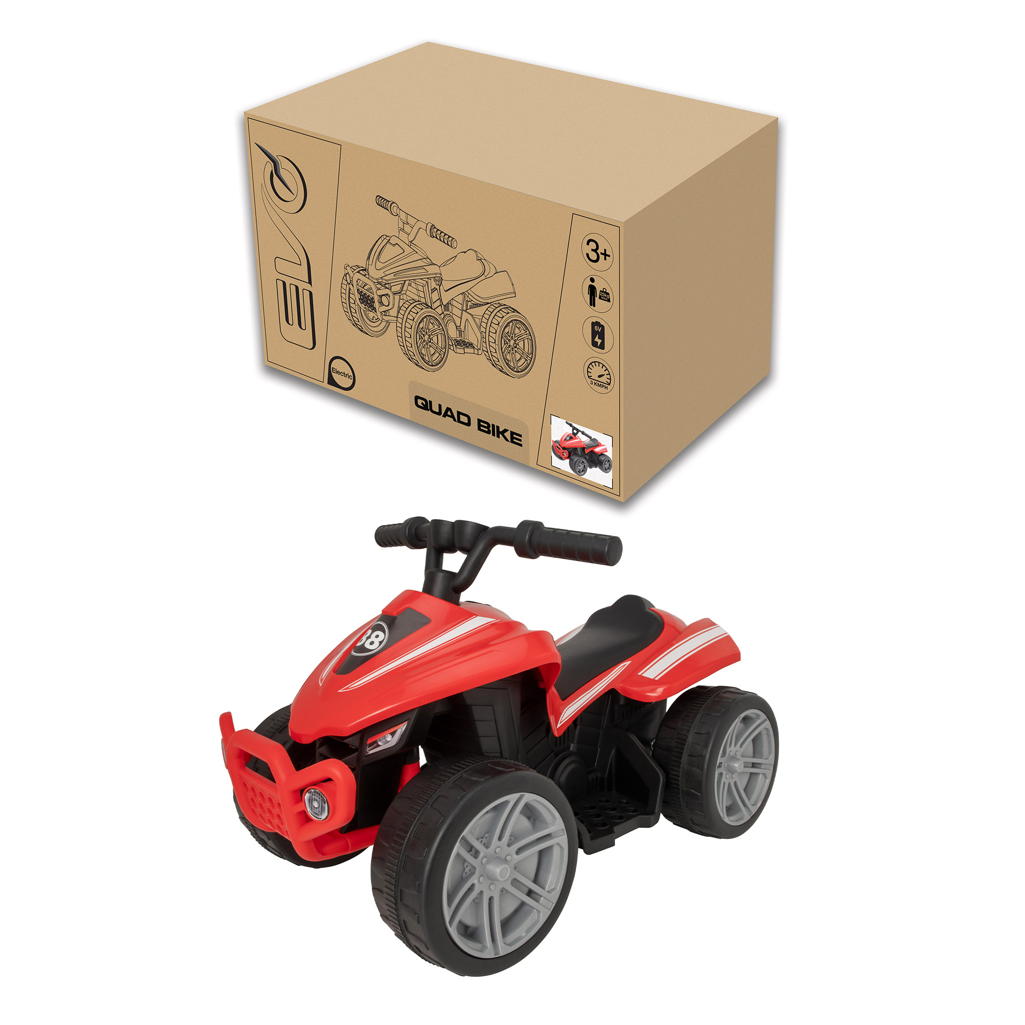 EVO RIDE ON QUAD BIKE TURBO 6V