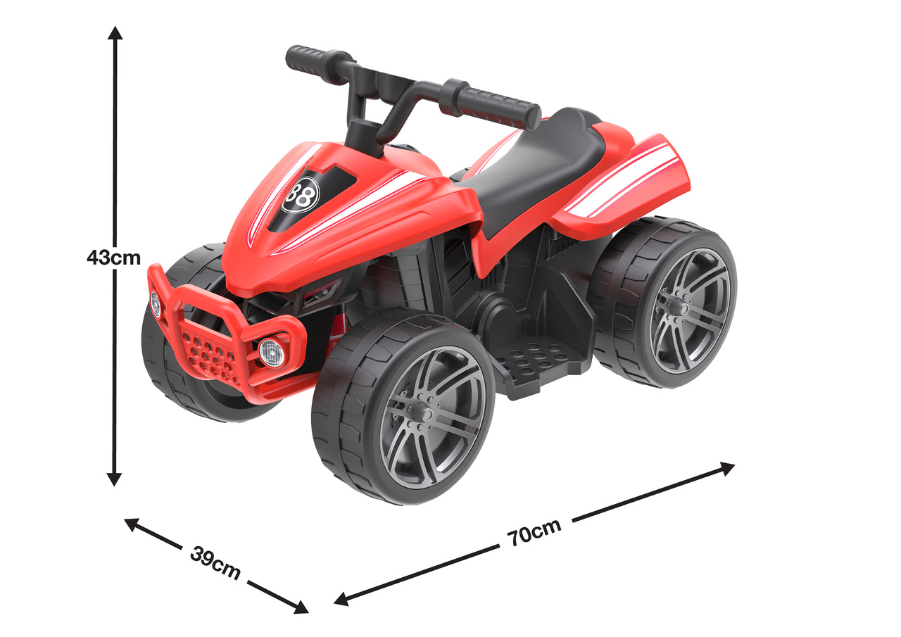 EVO RIDE ON QUAD BIKE TURBO 6V