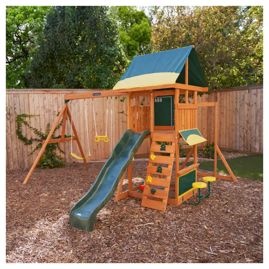 Kidkraft Brightside Wooden Swing Set / Playset Kidkraft Brightside Wooden Swing Set / Playset