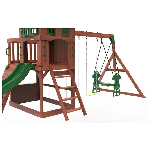 KidKraft Kiddoro Playful Peaks Swing Set