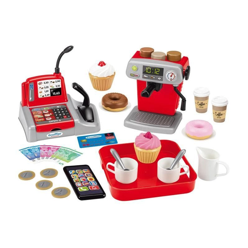 Ecoiffier Coffee Shop Set Ecoiffier Coffee Shop Set