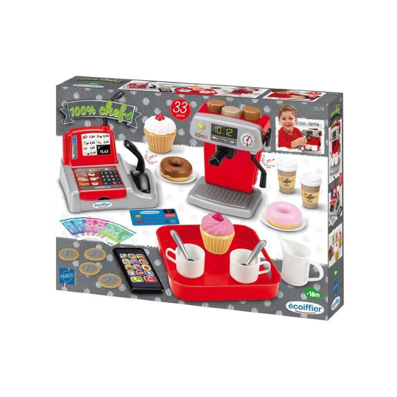 Ecoiffier Coffee Shop Set Ecoiffier Coffee Shop Set