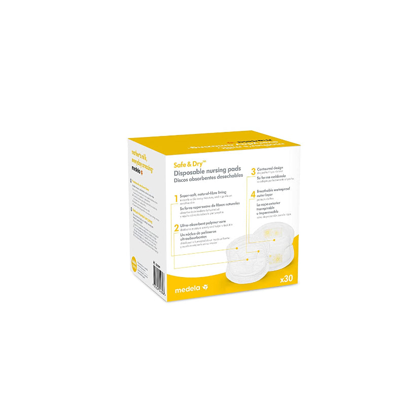 Medela Disposable Nursing Pads (30 Wrapped Pads)-Best Price in Doha, Qatar  Buy at