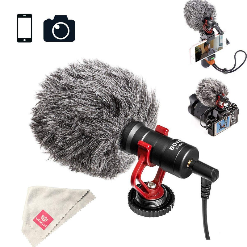 Boya Universal Mini Shotgun Microphone (BY-MM1)