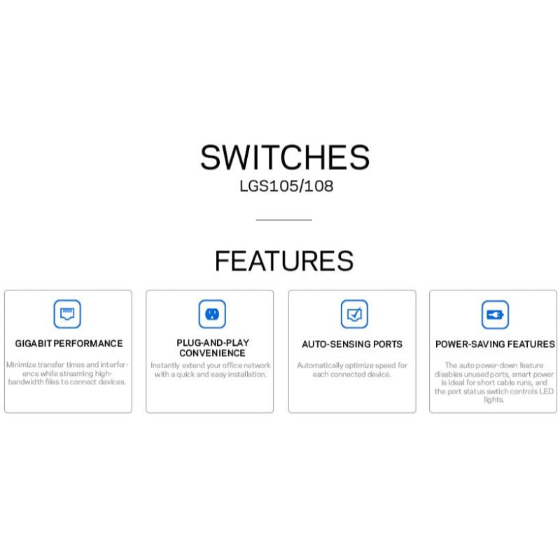 Linksys LGS105-ME Switch (5 Port)