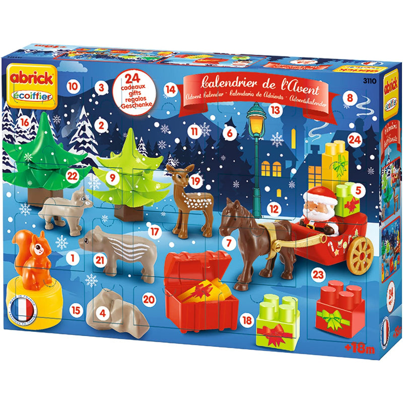 Ecoiffier Abrick Advent Calendar Ecoiffier Abrick Advent Calendar