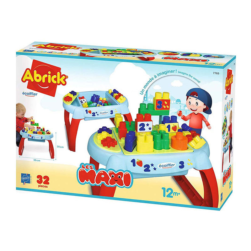 Ecoiffier Les Maxi Abrick Discovery Table